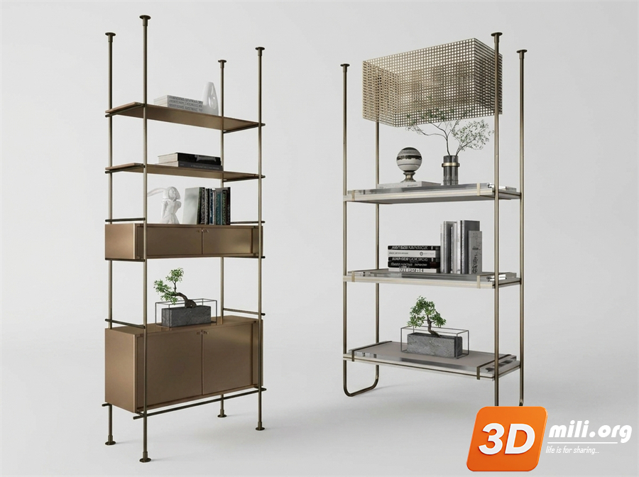 Decorative cabinet Skp Files